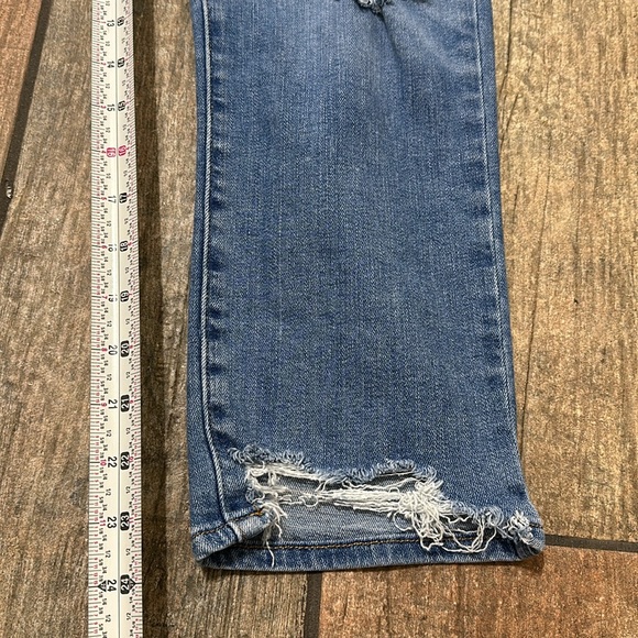 Levi’s Women’s Sz 31 Stretch 724 High Rise Crop Straight Jeans - Picture 12 of 13